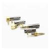 Chunsu 1pc 3.5mm 4 Pole Stereo TRRS Male Repair Headphone Jack Solder Plug Metal Audio DIY Connector(Straight) view 2