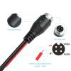 4 Pin Backup Camera Extension Cable with Trigger Wire, Dash Cam Extension Cable, Rear View Camera Extension Cord for CCTV Rear Camera Truck Trailer RV (10m / 32.8ft) view 3