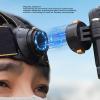 Action Camera Head Strap Mount, Secure Camera Mounting, Magnetic Adsorption, Quick Release Head Strap Mount, Rotatable Adjustment, for 3, X3 view 2