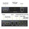 HD Video Converter, 1080P SCART to HDMI Video Audio Converter Adapter, HDMI Sound Converter Replacement for Home (US Plug) view 3