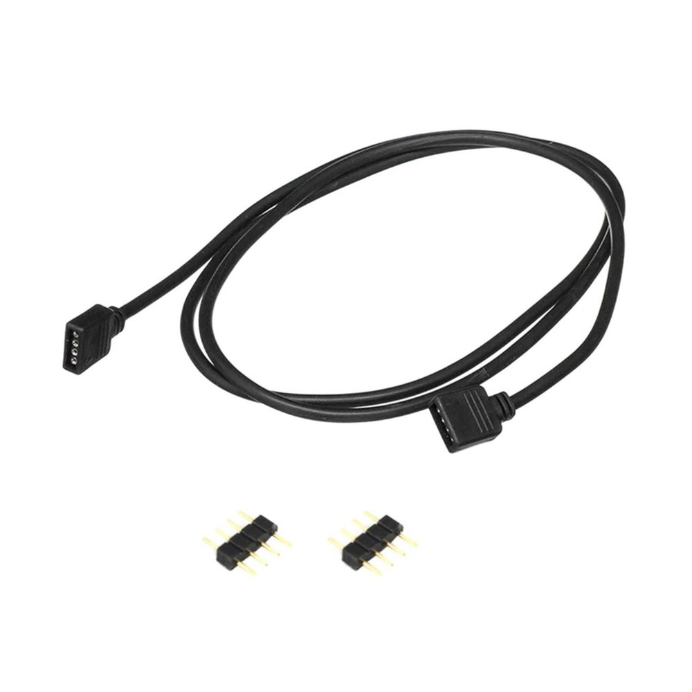 RGB 5050 3528 Strip Lighting Extend Wire 4Pin Connector Extension Cable(5M)