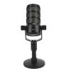 ASHATA Condenser Mic, Clear Sound, Vibrant Ambient Light, Volume Control, USB PC Microphone with Built in HiFi Chip, Type C Interface for Gaming, Podcast, Streaming, 192KHz Sampling Rate, view 1