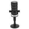 ASHATA Condenser Mic, Clear Sound, Vibrant Ambient Light, Volume Control, USB PC Microphone with Built in HiFi Chip, Type C Interface for Gaming, Podcast, Streaming, 192KHz Sampling Rate, view 2