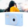 48MP 4K UHD 16x Digital Zoom Compact Camera, 2.4 Inch Screen, Selfie Camera with 32GB Memory Card for Students, Lightweight and Compact, Anti Shake (Blue) view 3