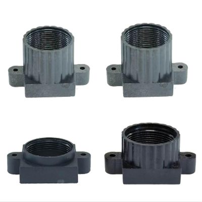 wangzhch M12 Lens Base 18mm mounting Hole spacing 6mm8.5mm 12mm 13m high Plastic Small Lens Connection Base(18mm Hole spacing 12mm high)