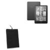 BoxWave Case Compatible with Amazon Kindle Colorsoft Signature Edition 1st Gen (7 in) - Velvet Pouch, Soft Velour Fabric Bag Sleeve with Drawstring - Jet Black view 1