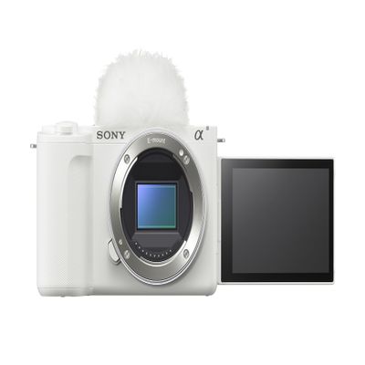 Sony - Alpha ZVE10 II: APS-C Content Creators Camera - White