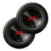 Alpine 2X R2-W12D4, R Series 12" Dual 4 Ohm Voice Coil Subwoofers - Pair view 1