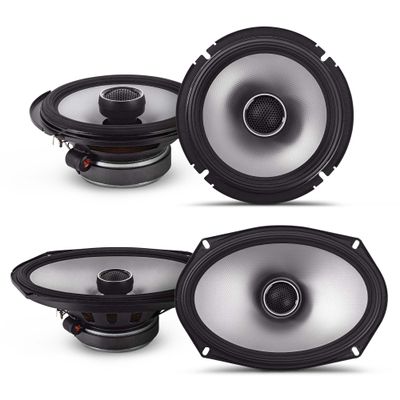 Alpine S2-S65/S2-S69, S Series 6.5" + 6x9 2-Way Hi-Res Full Range Speaker Bundle