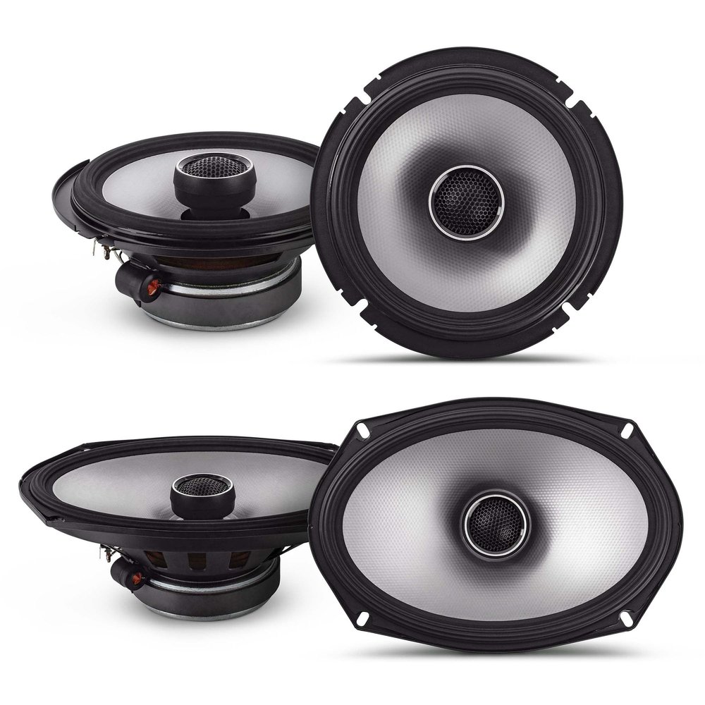 Alpine S2-S65/S2-S69, S Series 6.5" + 6x9 2-Way Hi-Res Full Range Speaker Bundle