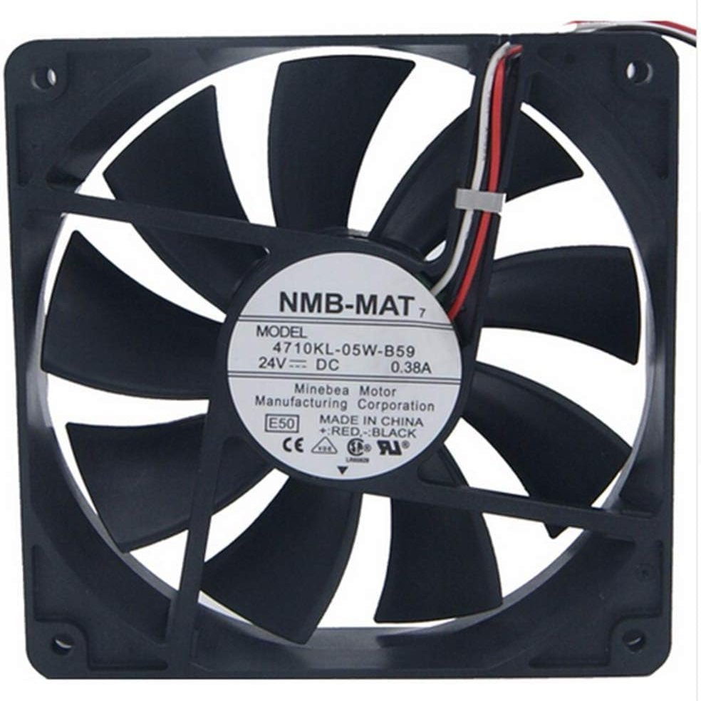 4710KL-05W-B59 Fan for 4710KL-05W-B59 DC 24V 0.38A 12CM 3-Wire Inverter Cooling Fan
