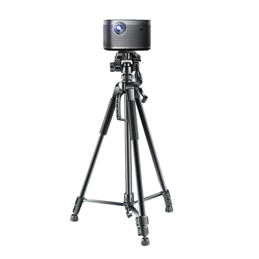 DIEYPOL Projector Mount Home Projector Support Floor Mounted Hole Free Telescopic Tripod Universal Desktop Bedside Sofa Portable Triangular Projector Stand Projector Stand Tripod(170cm)