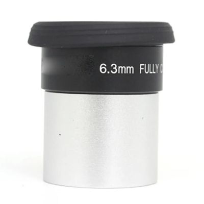 1.25 Inches 6.3MM Optical Metal Astronomical Telescope Eyepiece(Silver)