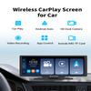 10.26 Inch Wireless CarPlay Screen for Car, Apple CarPlay & Android Auto Touch Screen with Rear Camera, BT Music, Navigation, Voice Control for Vehicles view 3