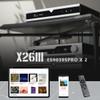 Gustard X26III Full Balanced Streamer DAC Preamp, Dual ES9039SPRO DSD512 PCM768kHz Decoder, USB/LAN/Optic/Coaxial/AES/IIS/Clock inputs to RCA/RCA Digital-Analog Converter (Silver) view 2