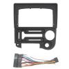 ZYRIOUV 9" 2 Din Head Unit Car Radio Fascia Compatible with Santro 2003-2005 Auto Stereo Audio Player Install Dash Panel Frame Kit Bezel Central Control Accessories(Fascia and Cable) view 1
