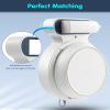 PETIMETI Wall Mount Bracket for Deco BE23/BE25/BE3600/BE5000 WiFi 7 Mesh System, Space Saving Wall Mount Holder with Cord Management, Easy to Install and Moved (3 Pack) view 4