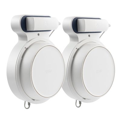 PETIMETI Wall Mount Holder for Deco BE23/BE25/BE3600/BE5000 WiFi 7 Mesh System, Space Saving Wall Mount Bracket with Cord Management, Easy to Install and Moved (2 Pack)