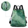 ALAZA Green Marble W/Gold Line Backpack Purse for Women Anti Theft Fashion Back Pack Shoulder Bag view 4