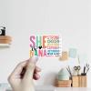 (3Pcs) She is Nana Strong Chosen Beautiful Sticker Motivational Quotes Stickers Decal Waterproof Vinyl Stickers Adult for Laptop Kindle Car Tumbler Water Bottle Mug Phone Notebook Helmet Size 3x2.1 view 2