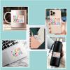 (3Pcs) She is Nana Strong Chosen Beautiful Sticker Motivational Quotes Stickers Decal Waterproof Vinyl Stickers Adult for Laptop Kindle Car Tumbler Water Bottle Mug Phone Notebook Helmet Size 3x2.1 view 3