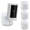 3 Pack R-ing Camera Mount, Strong Adhesive Wall Bracket for R-ing Indoor Cam(1st Gen and 2nd Gen), Tool-Free Sturdy Mounting Kit (White, Camera Not Included) view 1