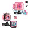 PROGRACE Kids Waterproof Camera for Girls Toys Christmas Birthday Presents with 32GB Card view 1