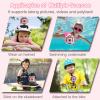 PROGRACE Kids Waterproof Camera for Girls Toys Christmas Birthday Presents with 32GB Card view 4