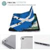 Amoewccr Dark Grunge Texture Scotland Flag Case for Air 1/2 9.7Inch Case iPad Pro/Air 3 10.5inch Case iPad 10th Gen Case with Pencil Holder Auto Wake Sleep Cover view 4