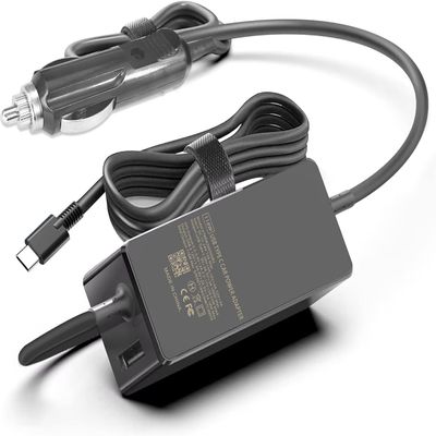 100W USB C Fast Charging Car Laptop Charger & Power Adapter, Compatible with Dell Latitude XPS Precision, MacBook Pro/Air, HP EliteBook Spectre, Lenovo ThinkPad Yoga, ASUS Acer Chromebook