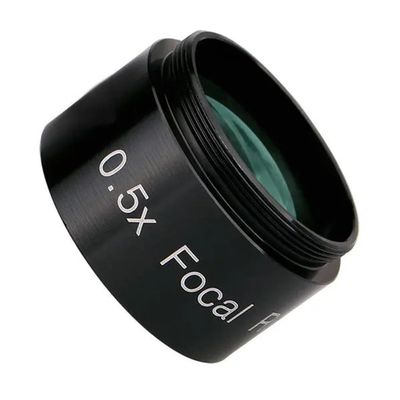 0.5X Reducer Lens M28.5x0.6 Multi-Coated Green for Telescope Eyepiece 1.25" Astronomical Telescope Accessories