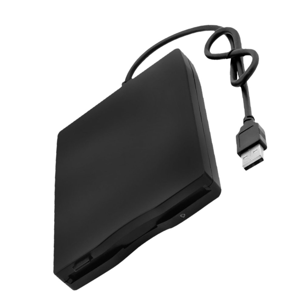 Angoily Portable USB Floppy Disk External Drive Compact USB Floppy Disk to Use No Extra Drivers Required Compatible Multiple Operating Systems