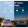 4K Car DVR Dash Cam for Cars,Voice Prompt,Built in WiFi App Control with UHD 2160P,Super Night Vision,Loop Recording G-Sensor, Parking Monitor Video Recorder view 4
