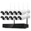 XMARTO Wireless Security Camera System 16CH Wi-Fi 6 10PC 2K Wireless Security IP Camera System(Built-in Router, Plug N Play, Mobile View, Night Vision, Built-in Audio Mic) view 1