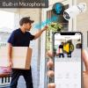 XMARTO Wireless Security Camera System 16CH Wi-Fi 6 10PC 2K Wireless Security IP Camera System(Built-in Router, Plug N Play, Mobile View, Night Vision, Built-in Audio Mic) view 4