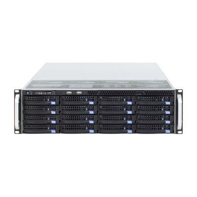 Boartechs 19Inch 16bay 3U 650MM 16HDD Hot Server Computer Case Hotswap Rack Storage Chassis Max Support 12 * 13 Inch E-ATX Motherboard(12GB HD SGPIO)