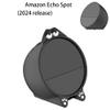 Aokicase Echo Spot Case, Compatible with Amazon Echo Spot (2024 Gen), Silicone Protective Cover, Wall Mount, Cable Management, Easy Installation, Black view 3