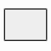 Yctze Portable Foldable Noncrease White Projector Screen, Diagonal 60-100 Inch, 4:3 Ratio, Ideal for Rear Projection, Outdoor, Window, Video, Christmas and More (#01) view 1