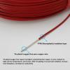 0.75mm Loop Detector Coil Oxygen F Ree Copper Loop Wire Automotive Coil Tester PTFE Shell Cable for Vehicle Loop Detector 50m 600V view 2