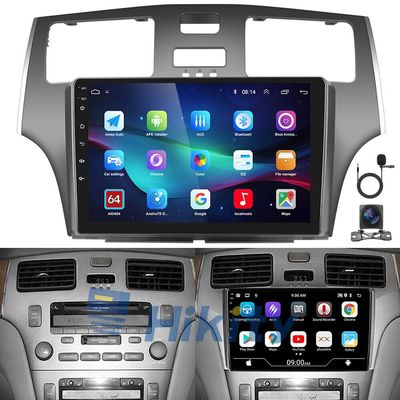 9 Inch GPS Navi Radio Car Stereo Player for Lexus ES300 ES330 XV30 2001-2006, Offering Touch with Android 13 CarPlay and Android Auto, GPS Navi/WiFi/Bluetooth/DSP/FM Radio/SWC, AHD Camera MICR 2+32G