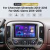Android 13 10 Inch Car Stereo for Chevrolet Silverado 2014-2018, Presenting Touch Screen with Wireless CarPlay and Android Auto 2+32G, Support GPS Navi/Bluetooth/WiFi/FM/SWC, AHD Backup Camera view 3