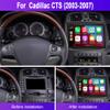 2+32G 10 Inch Stereo Radio Car-Play Head Unit GPS Player for CTS 2003-2007, Offering Touch Screen with Android 13 CarPlay and Android Auto, GPS Navi,WiFi Bluetooth DSP FM SWC, AHD Camera MICR view 2