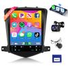 Rimoody 4Core 2G 64G Android Car Radio for Chevrolet Chevy Cruze J300 2009-2015, 9.7 Inch HD IPS Touchscreen Wireless Carplay Andriod Auto Bluetooth FM/RDS EQ GPS 5G-WiFi Backup Camera view 1