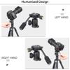 Ball Head with Handle ARTCISE Camera Tripod Ball Head with Two Quick Release Plates and Phone Clip for Monopod, 360 Degree Panoramic Head for Tripod, Monopod, Slider, DSLR CameraMax Load 22lb/10kg view 3
