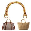 Handbag Handles U-Shape Imitation Handle/Metal Link Buckle Set for Lady Purse Bags Accessories,Plastic view 2