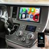 2+32G 9 Inch Carplay Radio Car GPS Navi for Toyota Sienna 2015-2018, Boasting Touch Screen with Android 13 CarPlay and Android Auto, Support GPS Navi/Bluetooth/WiFi/FM/SWC, 4 Light AHD Camera + MICR view 2