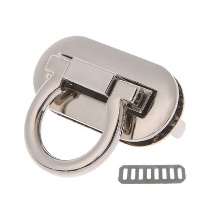 BOGEEL Metal Clasp Turn Lock Twist Locks for Handbag Craft Bag Purse Hardware,Metal