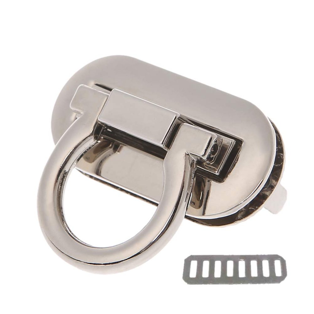 BOGEEL Metal Clasp Turn Lock Twist Locks for Handbag Craft Bag Purse Hardware,Metal