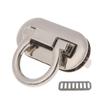 BOGEEL Metal Clasp Turn Lock Twist Locks for Handbag Craft Bag Purse Hardware,Metal view 1