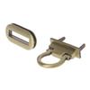 BOGEEL Metal Clasp Turn Lock Twist Locks for Handbag Craft Bag Purse Hardware,Metal view 4